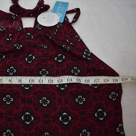 Escapada Living The Alice Tie Back Summer Tank Top Size Small - Picture 4 of 10